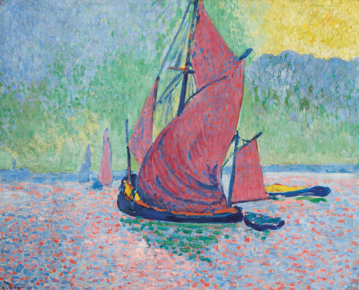 The Red Sails by Andre Derain