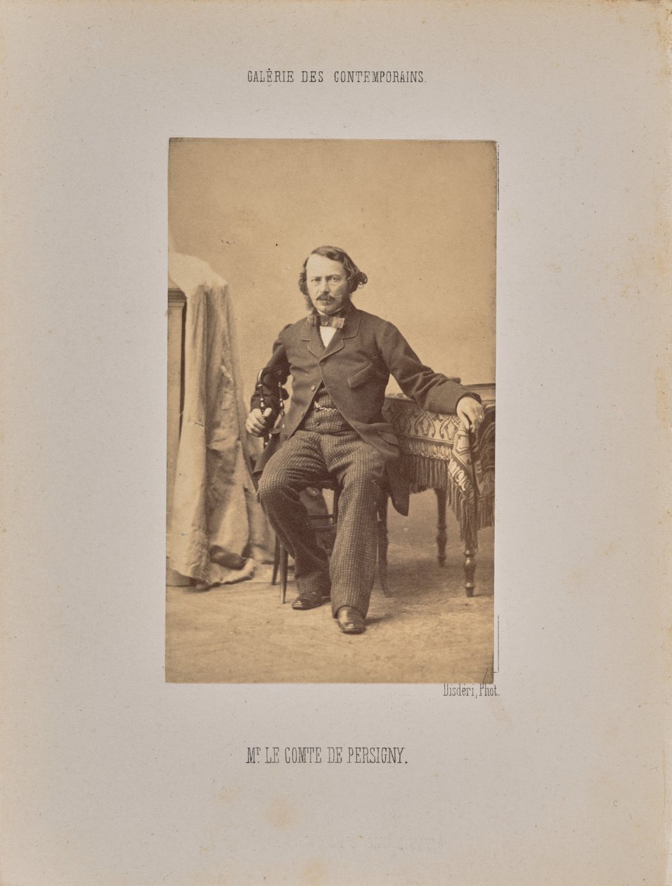 Count of Persigny by Andre Adolphe Eugene Disderi