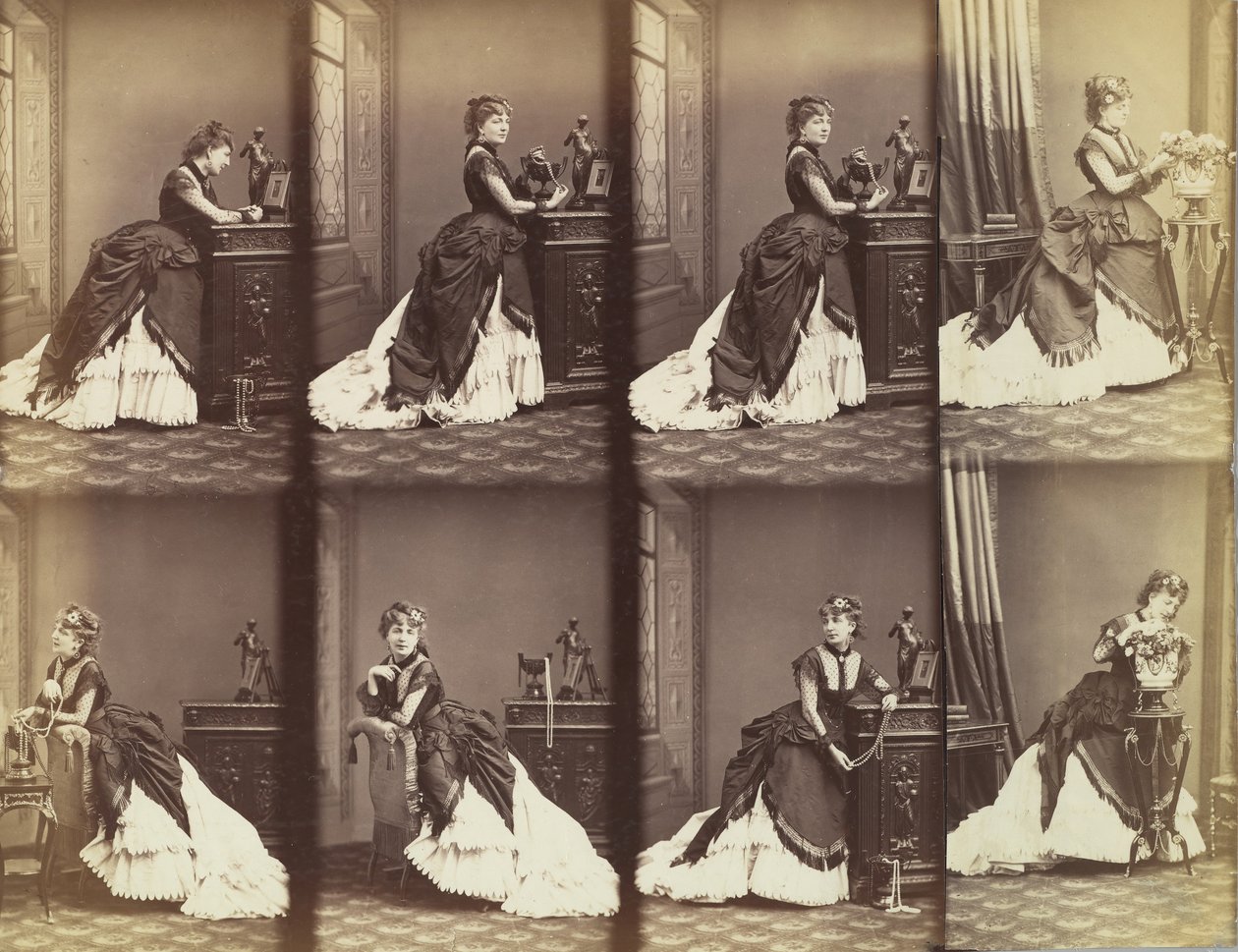 Rosalie Léon, 1866 by Andre Adolphe Eugene Disderi