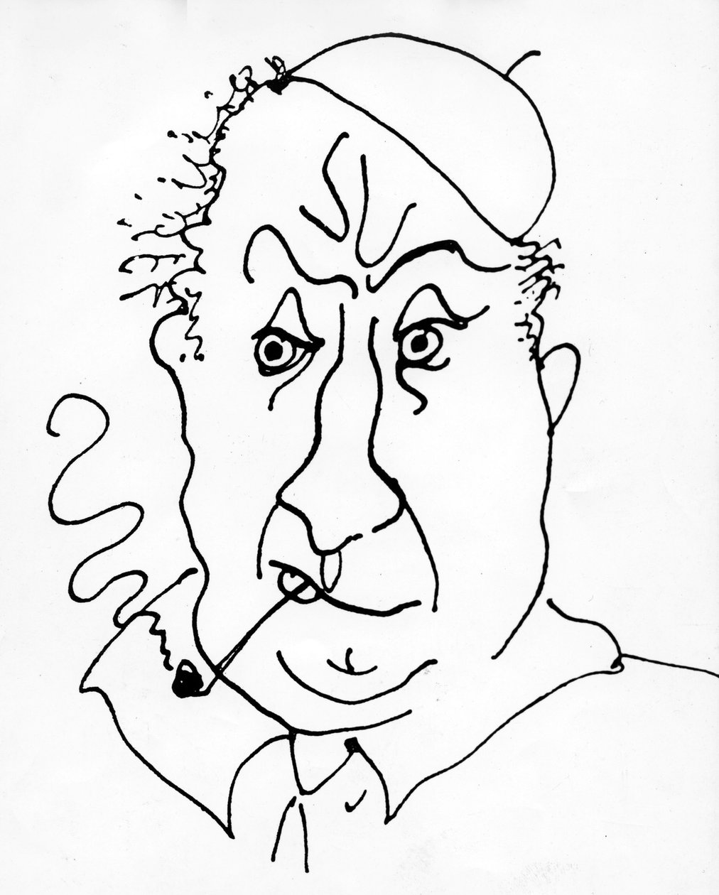 Self Portrait by Andre Derain