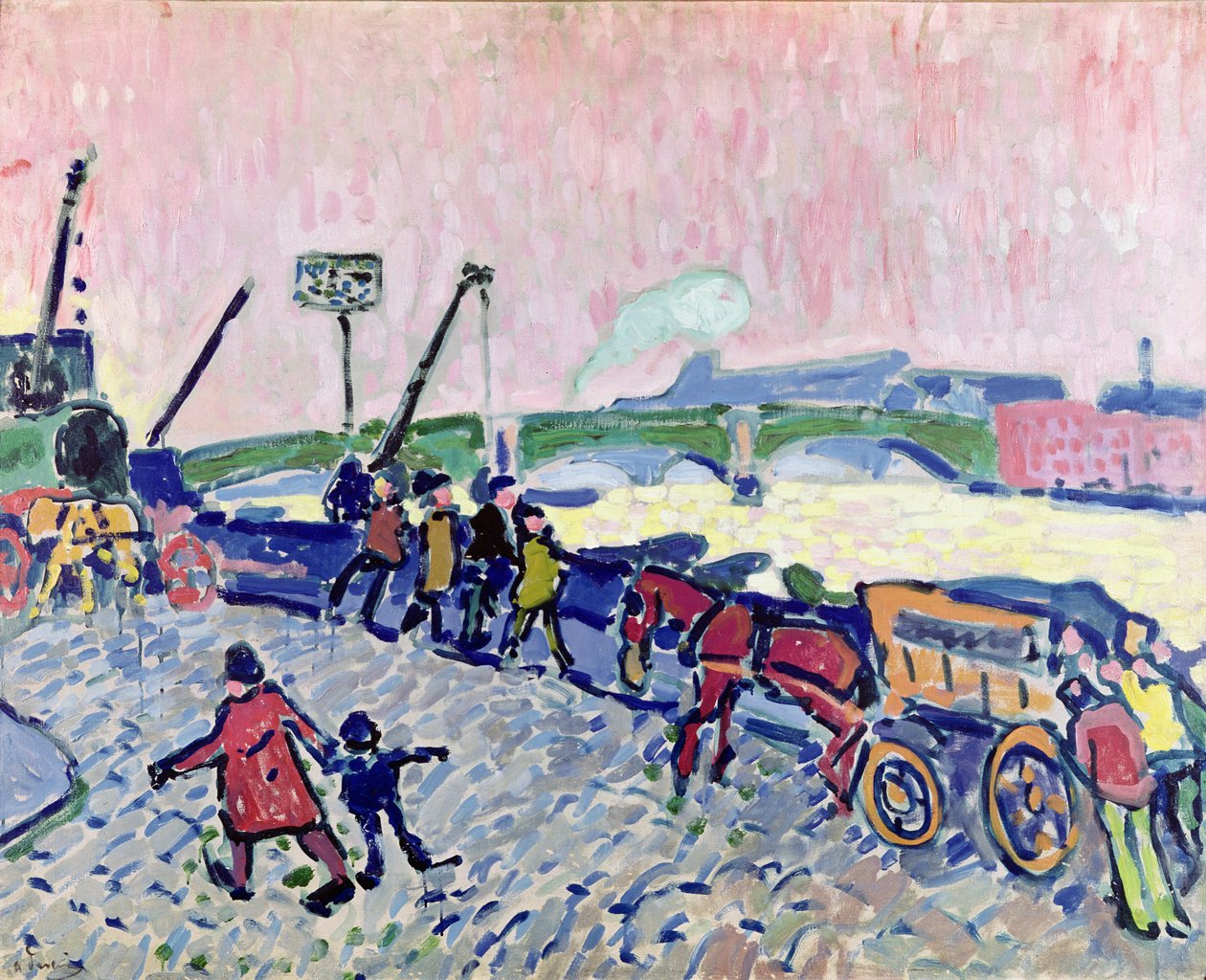 The Bridge at Chatou by Andre Derain