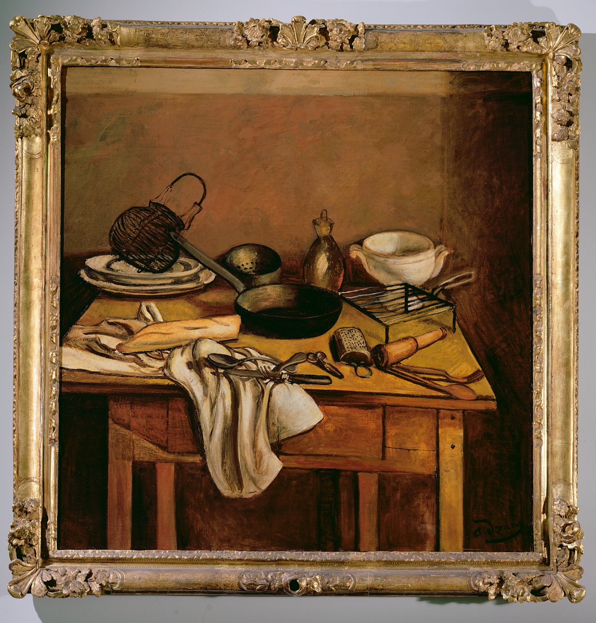 The Kitchen Table by Andre Derain