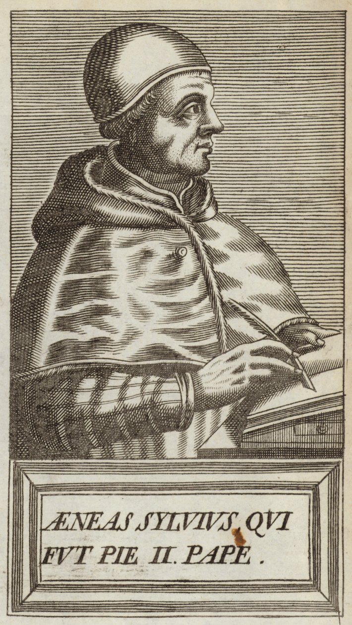 Pope Pius II by Andre Thevet