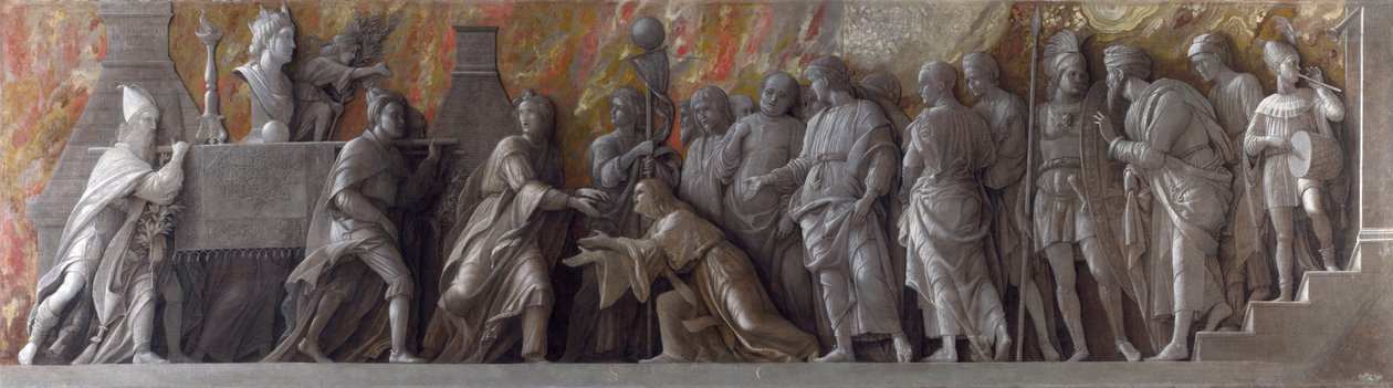 Introduction of the Cult of Cybele in Rome by Andrea Mantegna