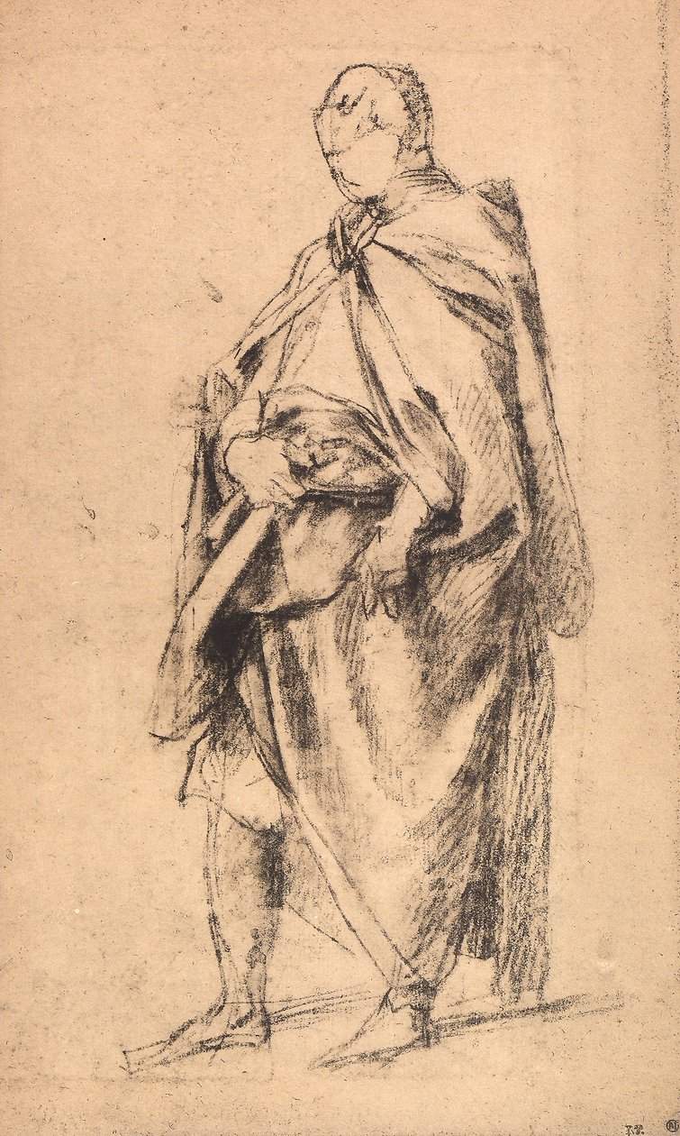 Study of a Male Figure by Andrea del Sarto