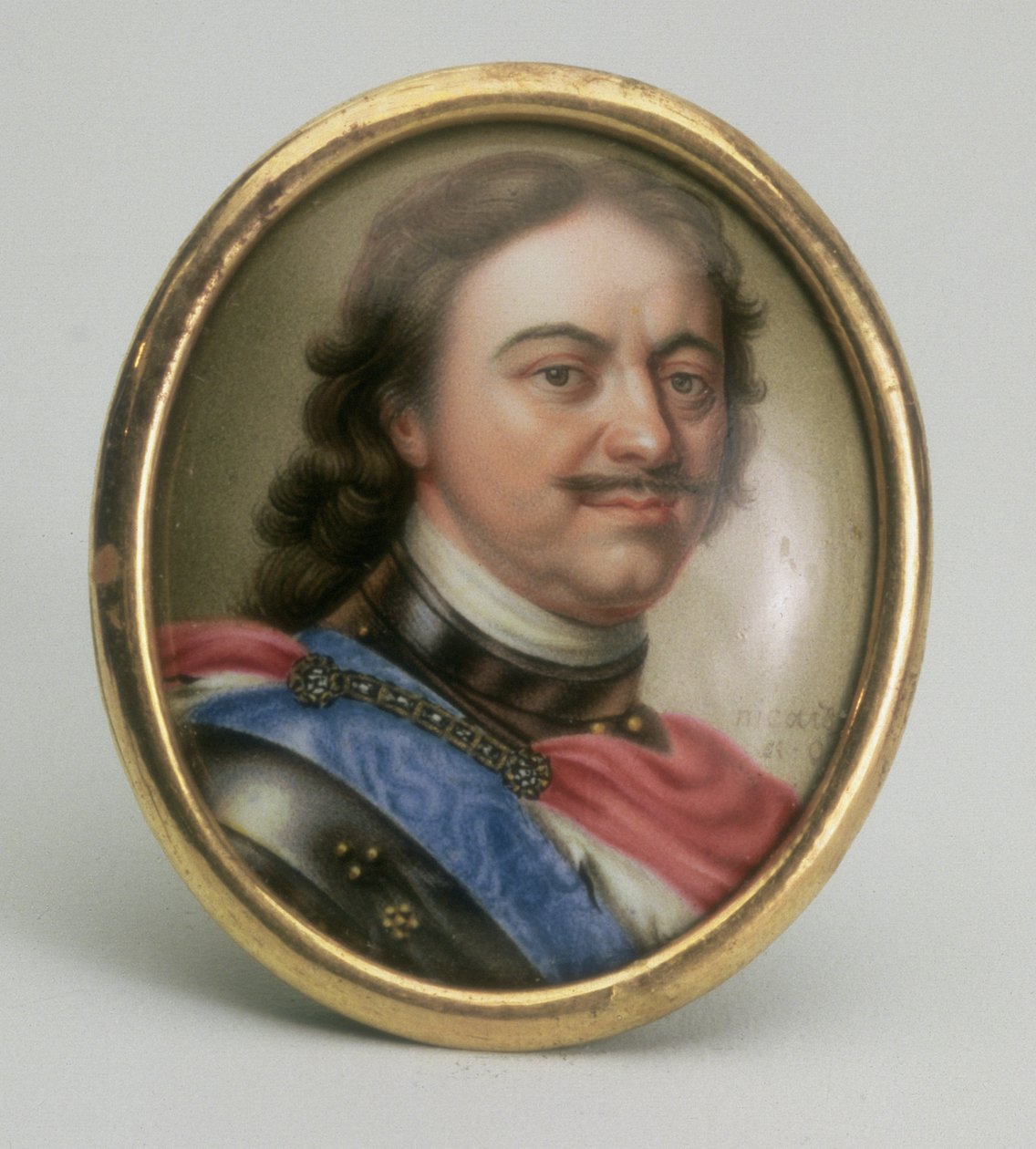 Portrait of Peter I by Andrei Grigorievich Ovsov