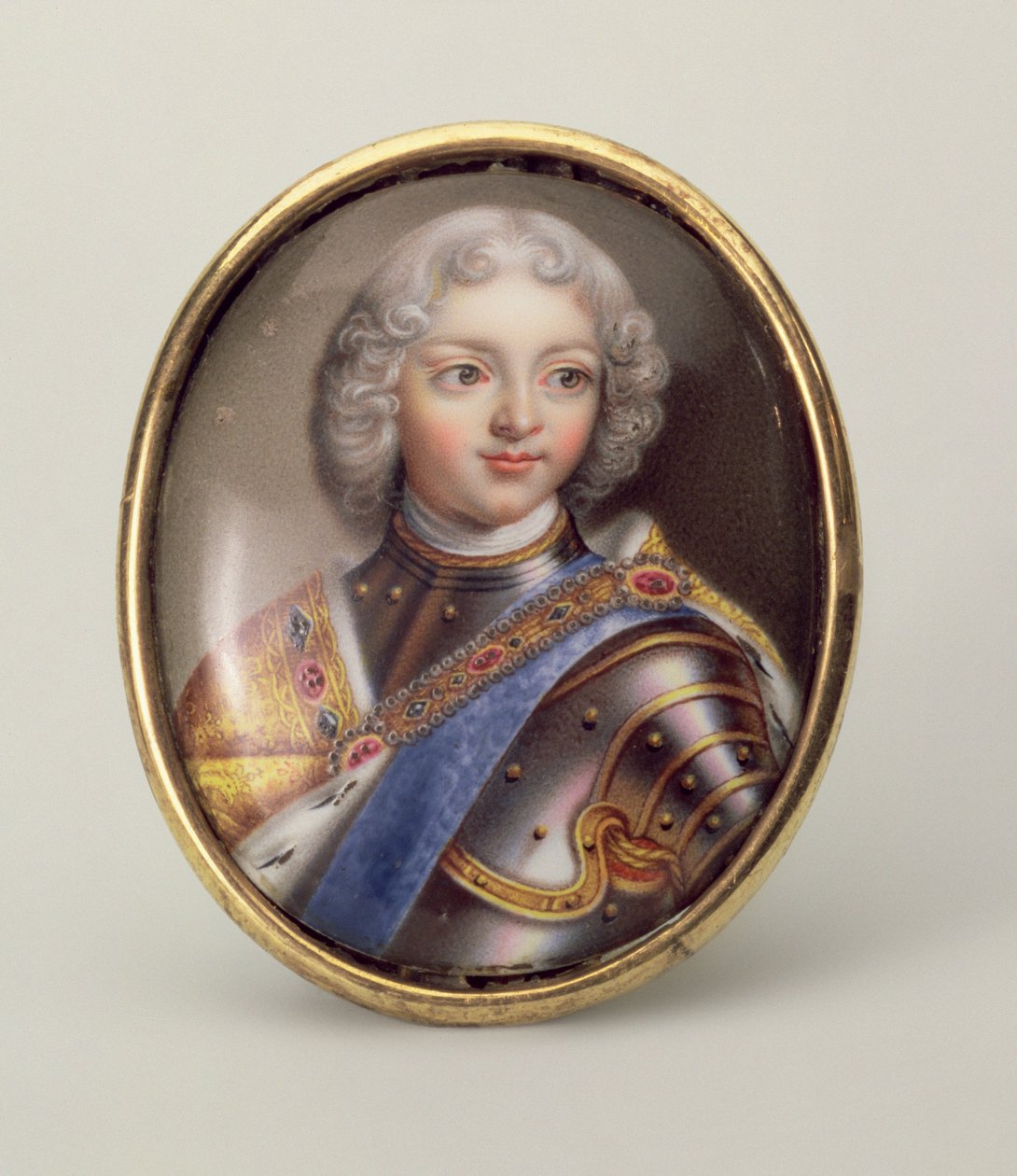 Portrait of Peter II by Andrei Grigorievich Ovsov