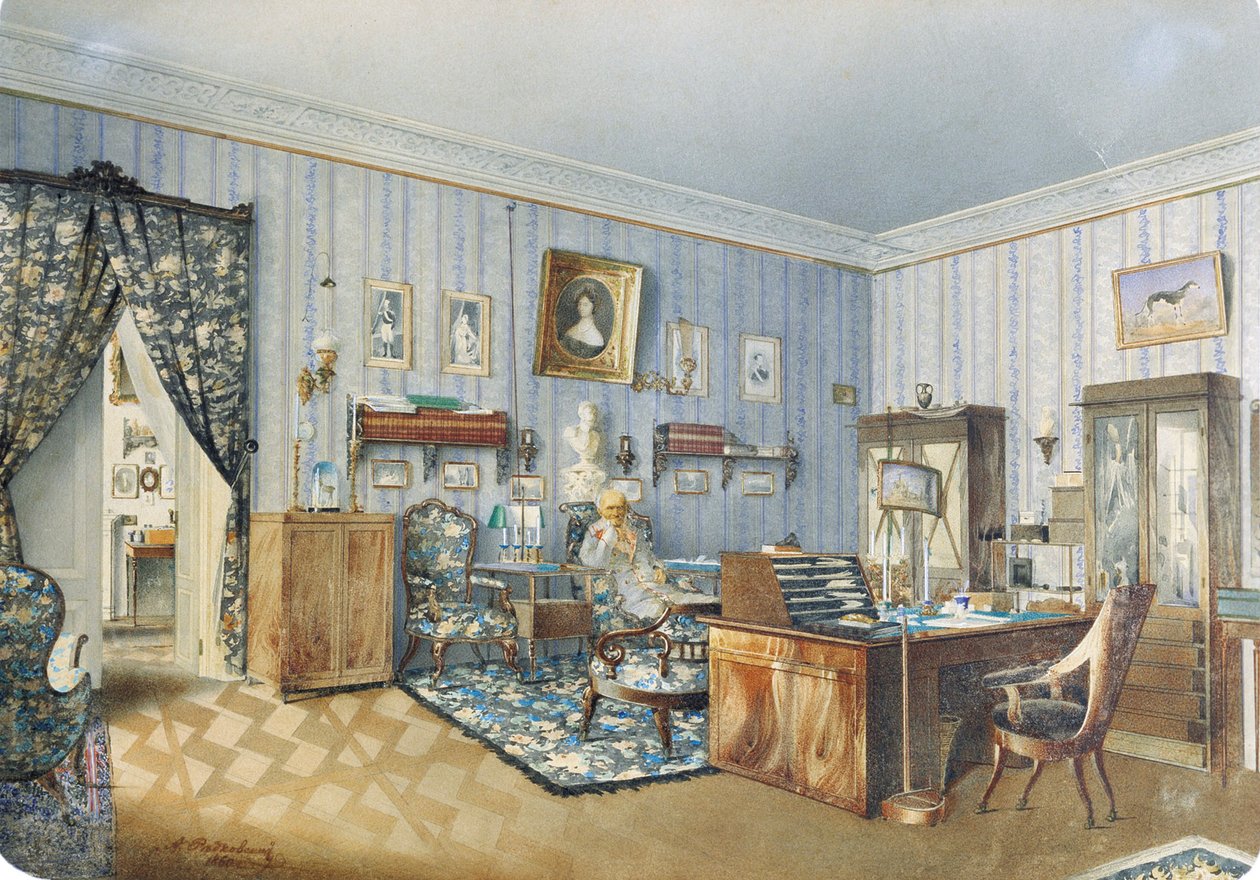 Interior by Andrei Alexeevich Redkovsky