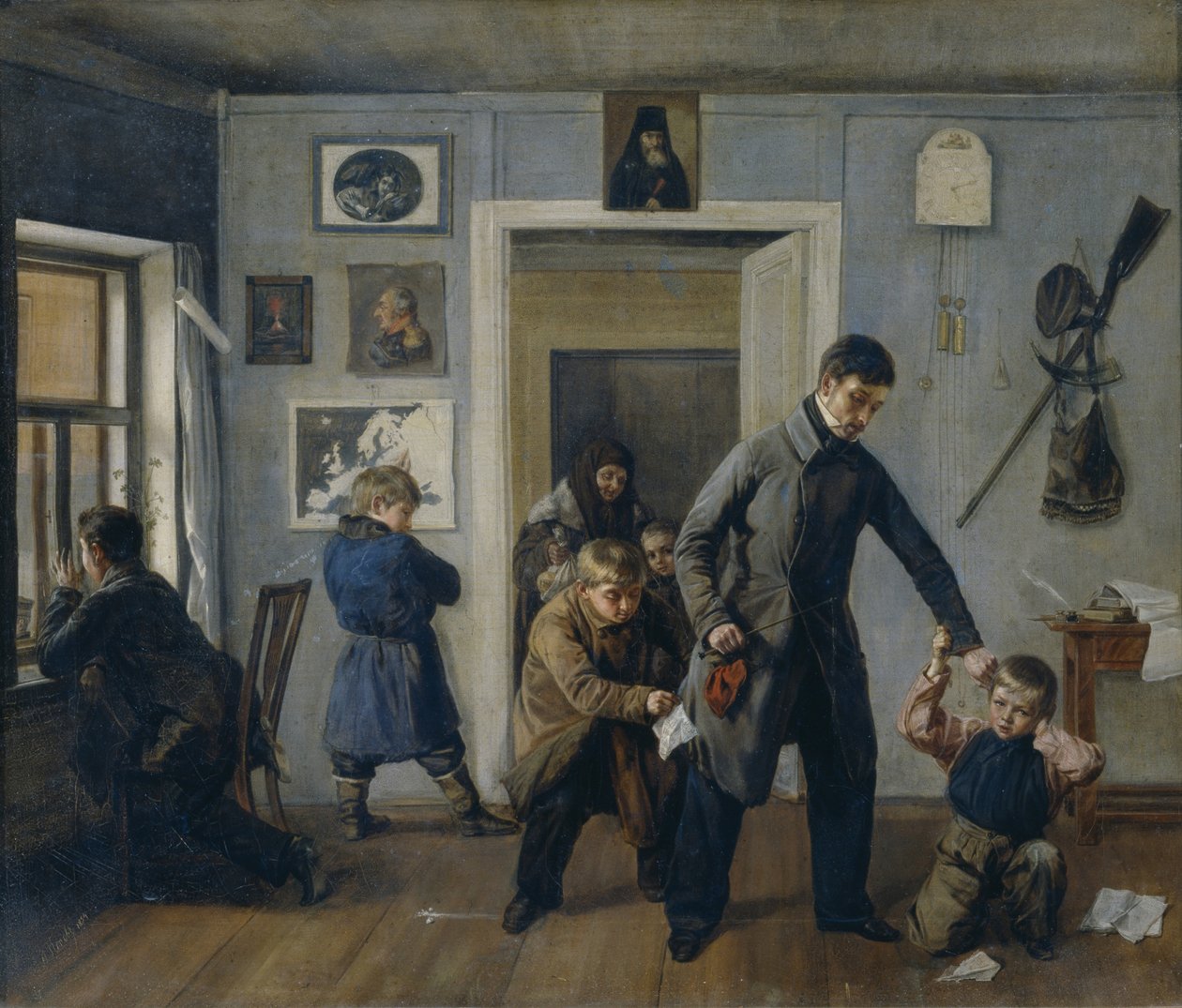 In the School by Andrei Andreyevich Popov