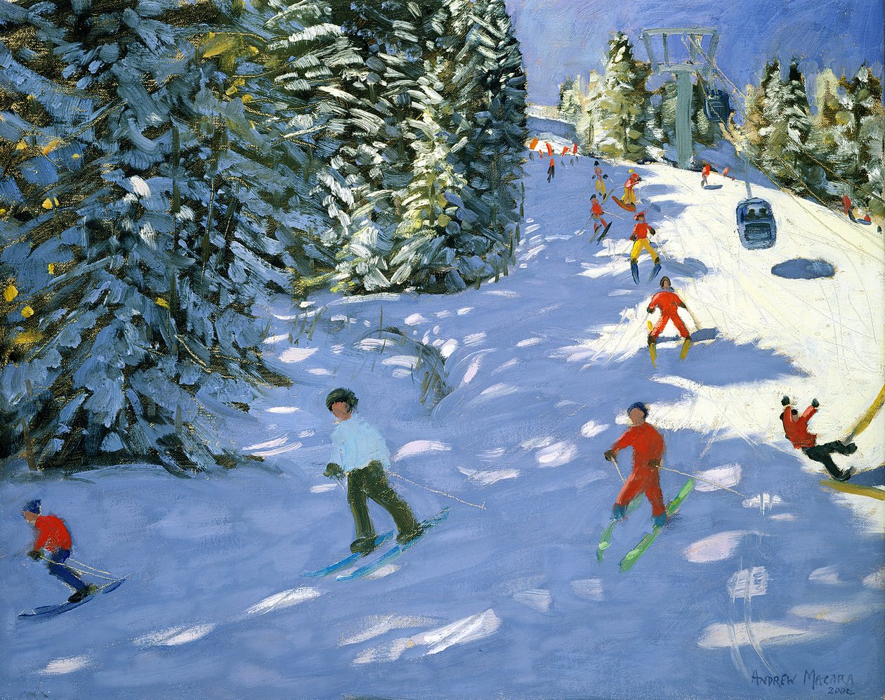 Gondola, Austrian Alps by Andrew Macara