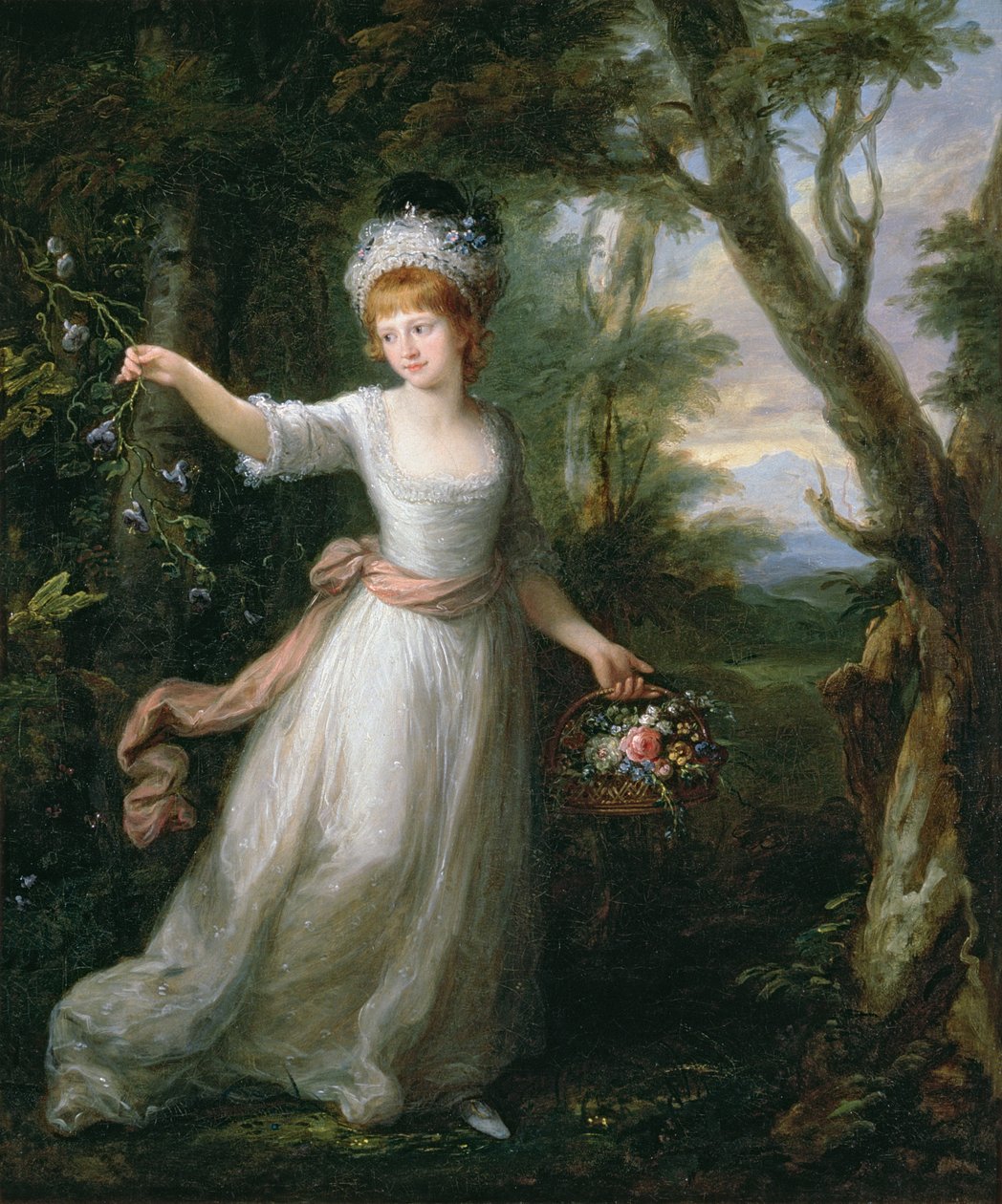 Portrait of Henrietta Laura Pulteney by Angelica Kauffmann