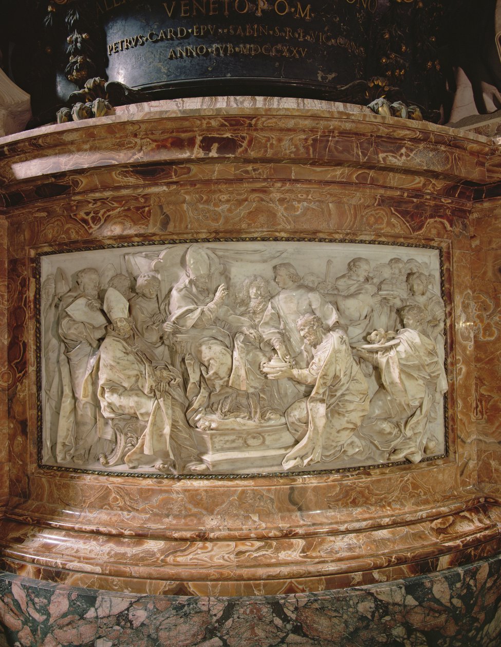 The Canonisation of Five Saints by Pope Alexander VIII on 16th October 1690 by Angelo de Rossi