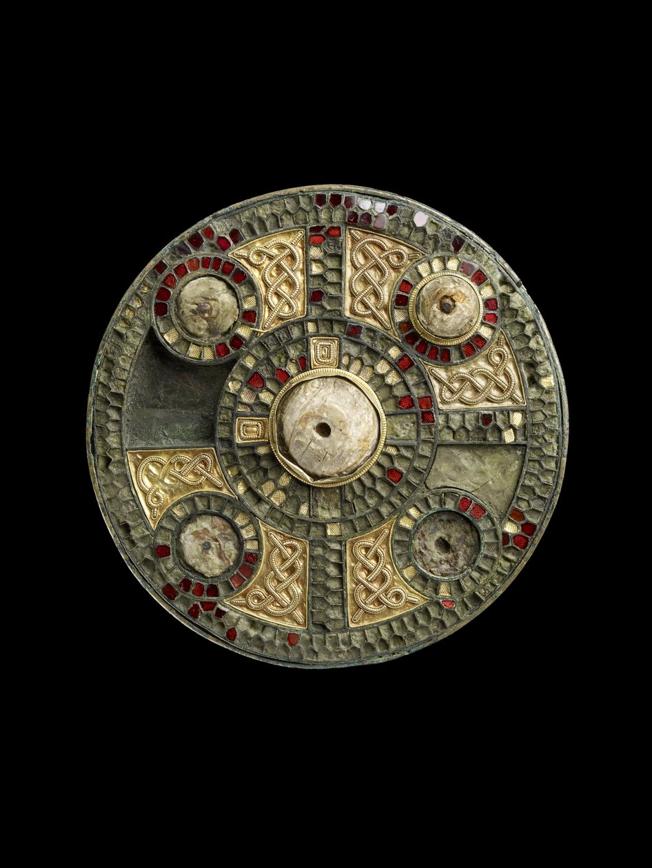Disc brooch, 400-1066 by Anglo Saxon
