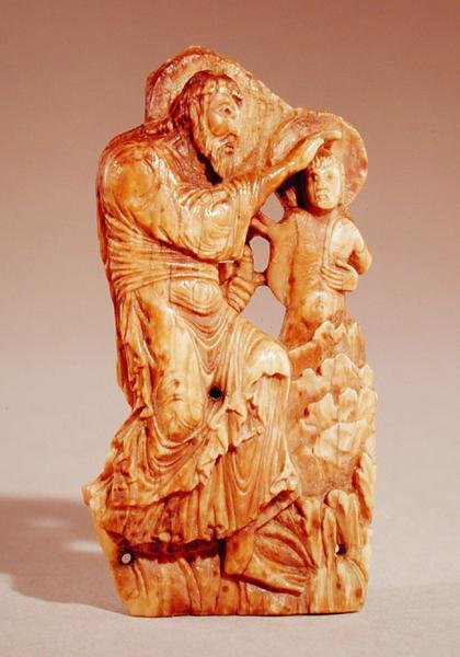 The Baptism of Christ by Anglo Saxon