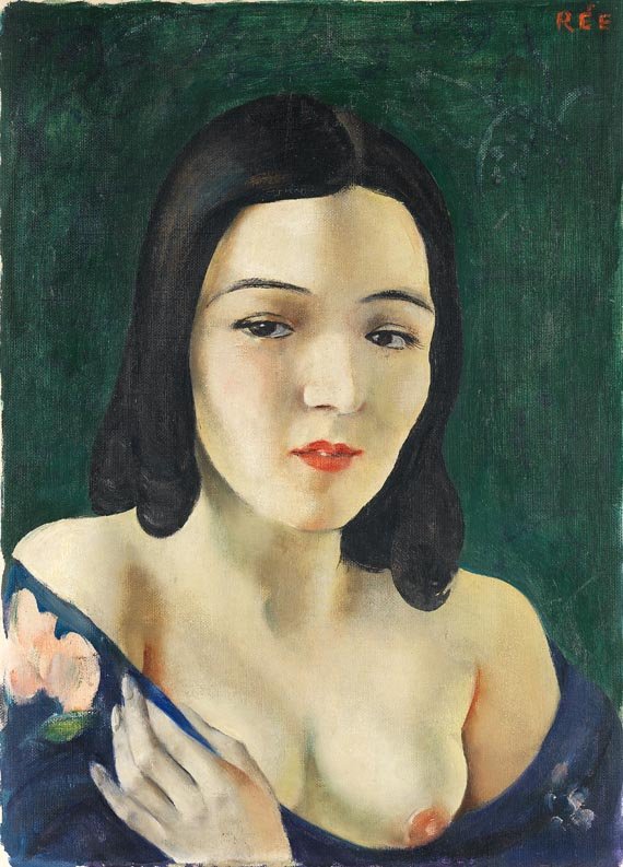 Portrait of a Girl by Anita Ree