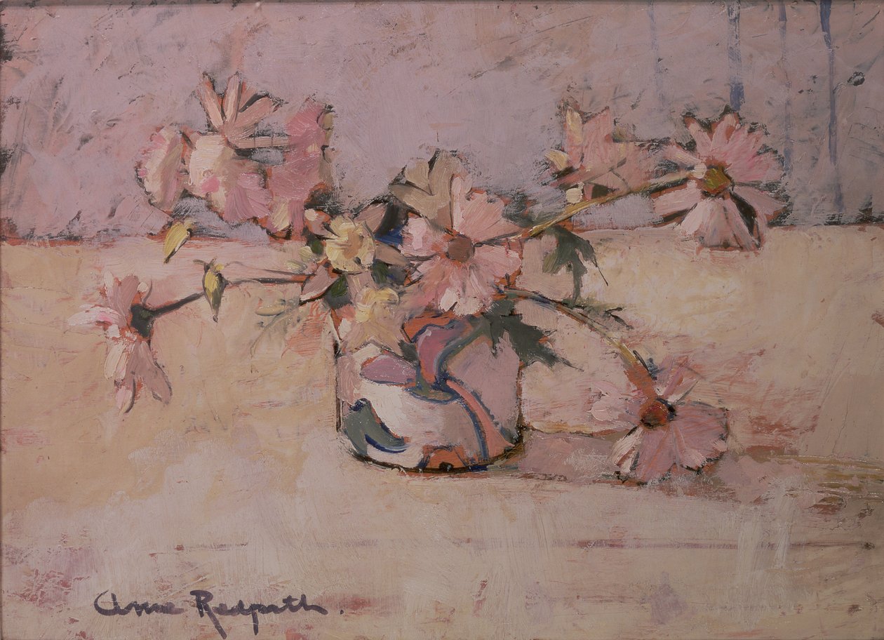 Michaelmas Daisies by Anne Redpath