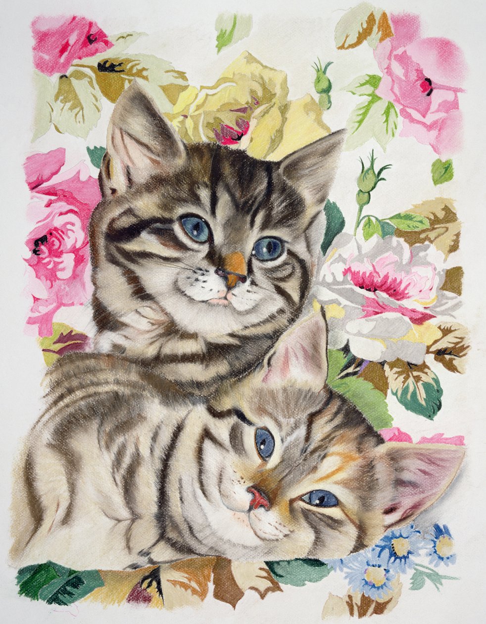 Two Kittens by Anne Robinson