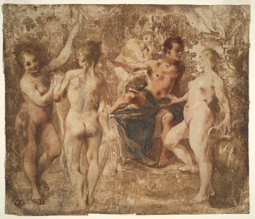 Judgment of Paris by Annibale Carracci