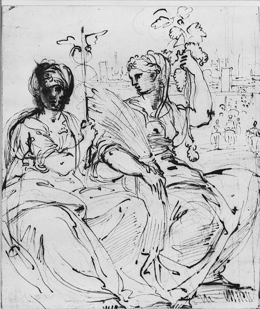 Plenty and Felicity by Annibale Carracci