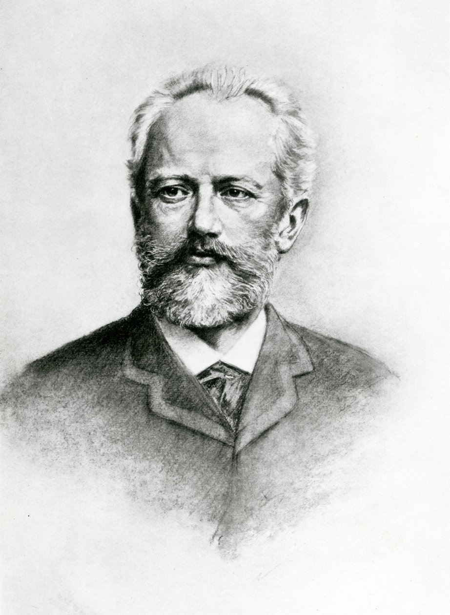 Piotr Ilyich Tchaikovsky (1840-93) by Unbekannt Unbekannt