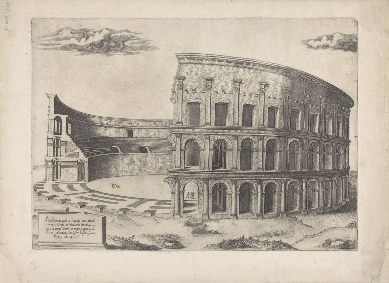 Amphitheatrum Castrense (Speculum Romanae Magnificentiae) by Anonymous