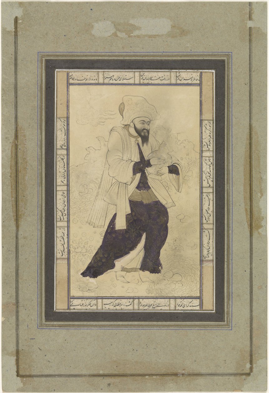 Bearded Man with a Vase in His Arms by Anonymous