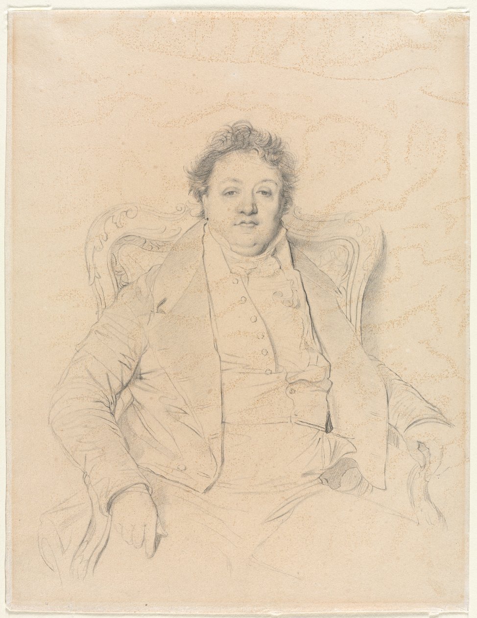 Charles Thévenin, after Ingres by Anonymous