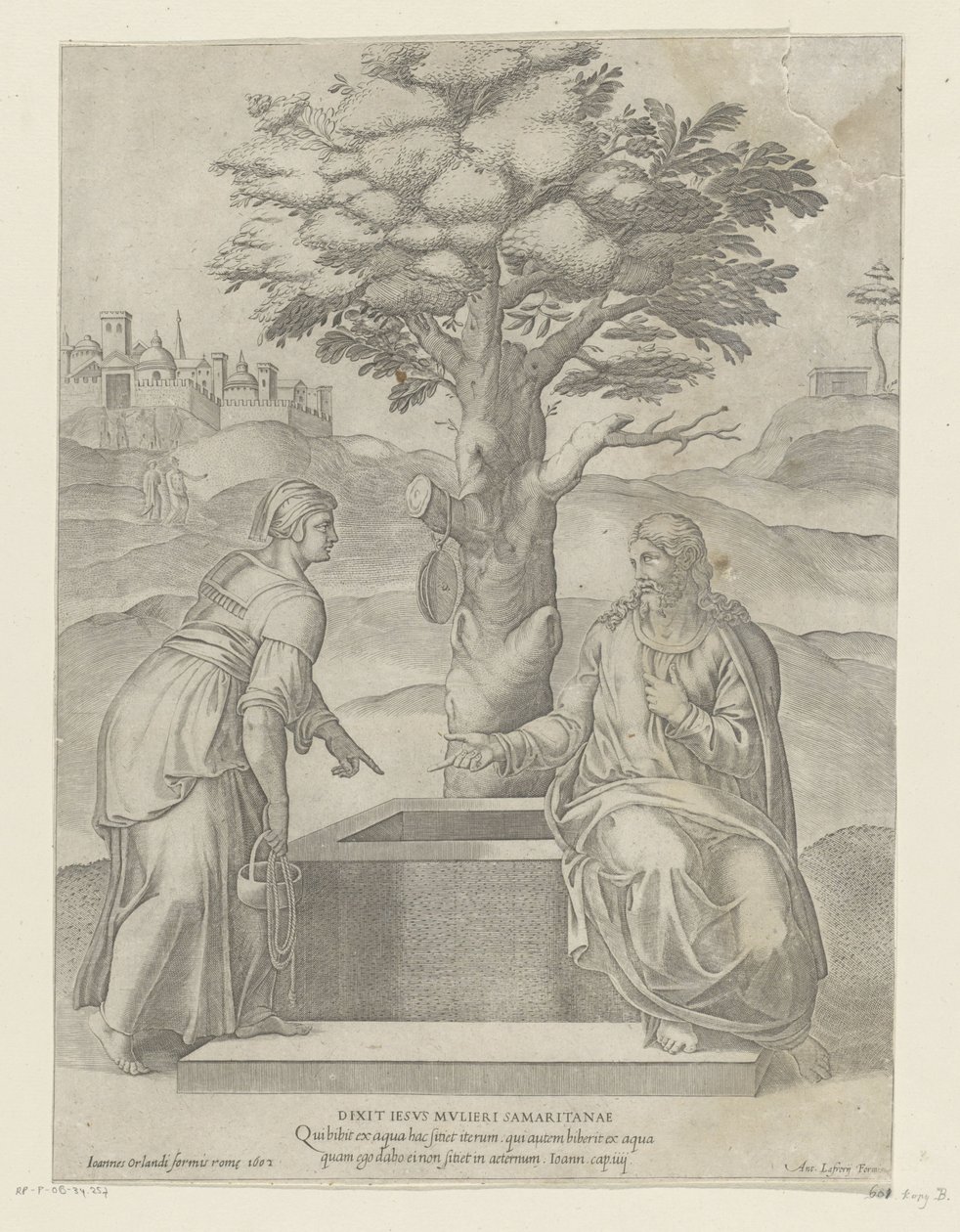 Christ and the Samaritan Woman at the Well by Anonymous