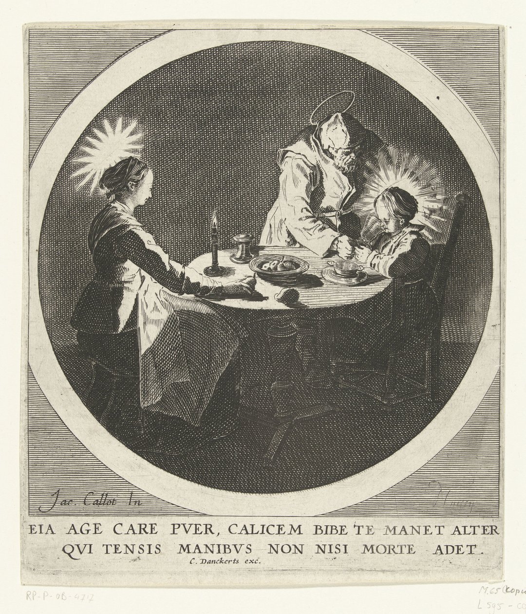 The Holy Family at the Table by Anonymous