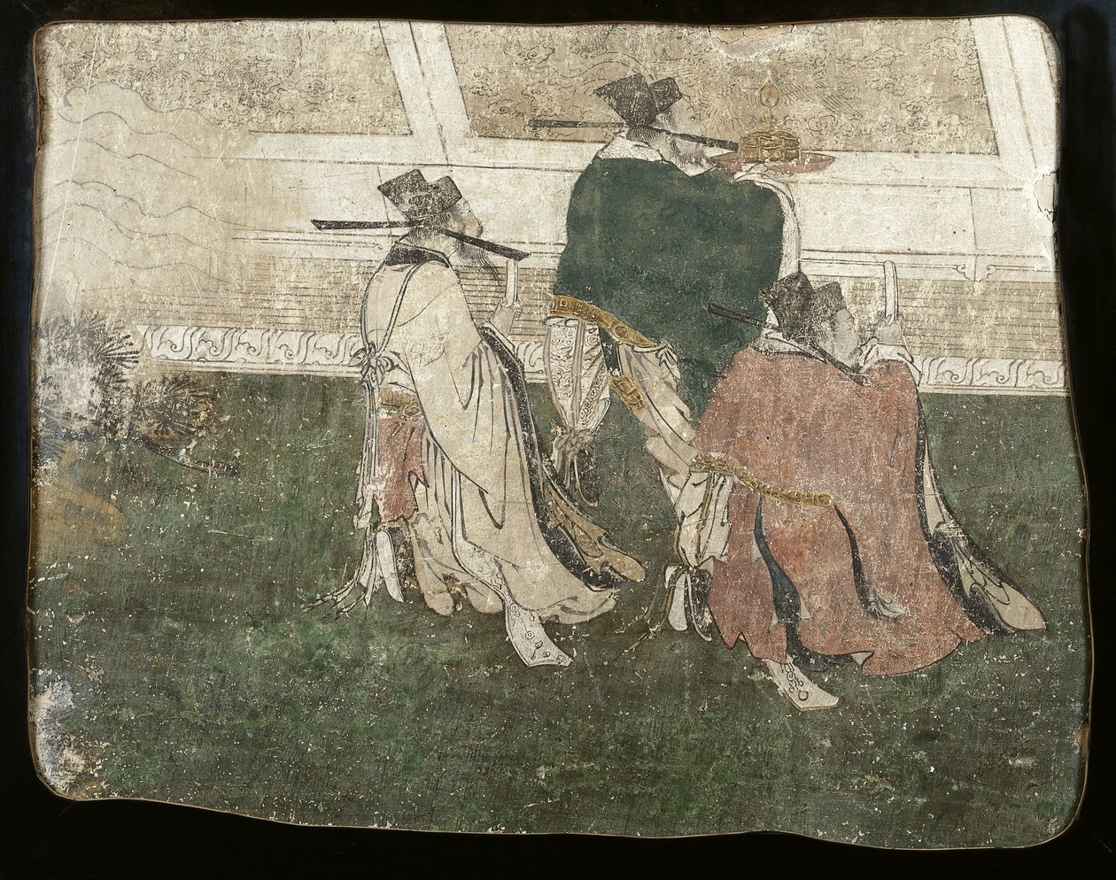 Fragment of a mural by Anonymous