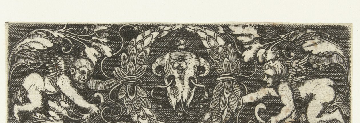Frieze with the Skull of an Animal by Anonymous