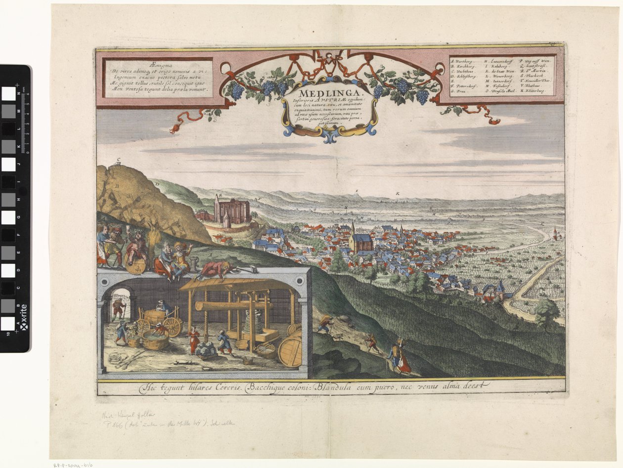 View of Medlinga/Mödling by Anonymous