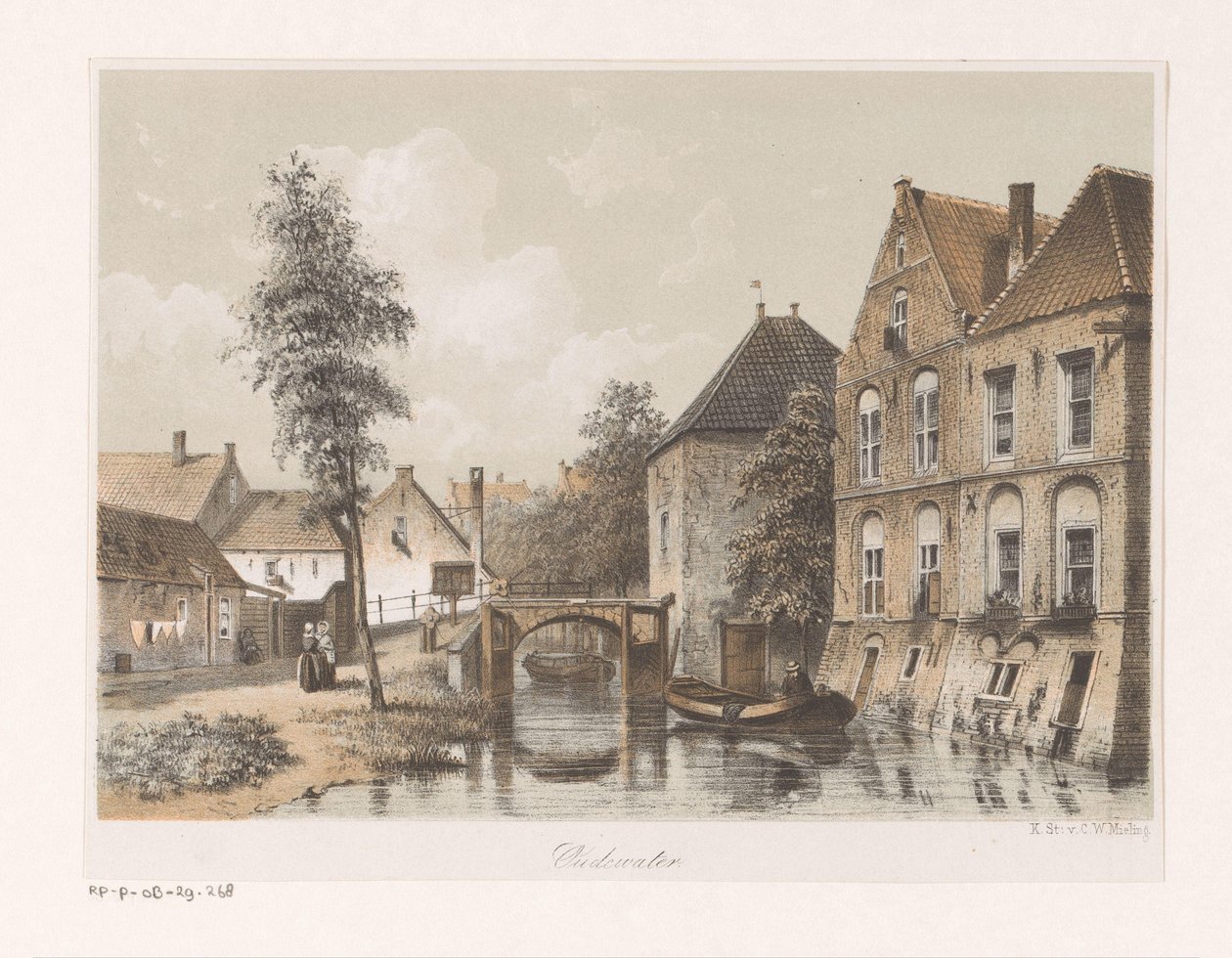 View of Oudewater by Anonymous