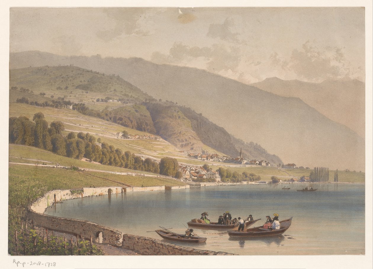 View of the Church of Montreux by Anonymous