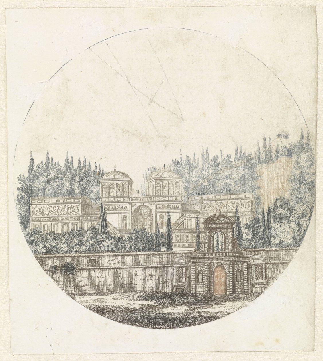 View of a Palace by Anonymous