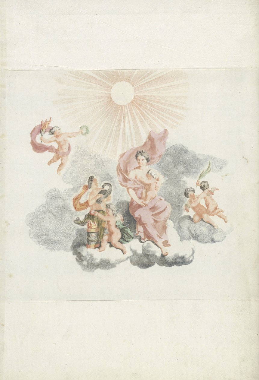 Hercules Being Nursed by Juno by Anonymous