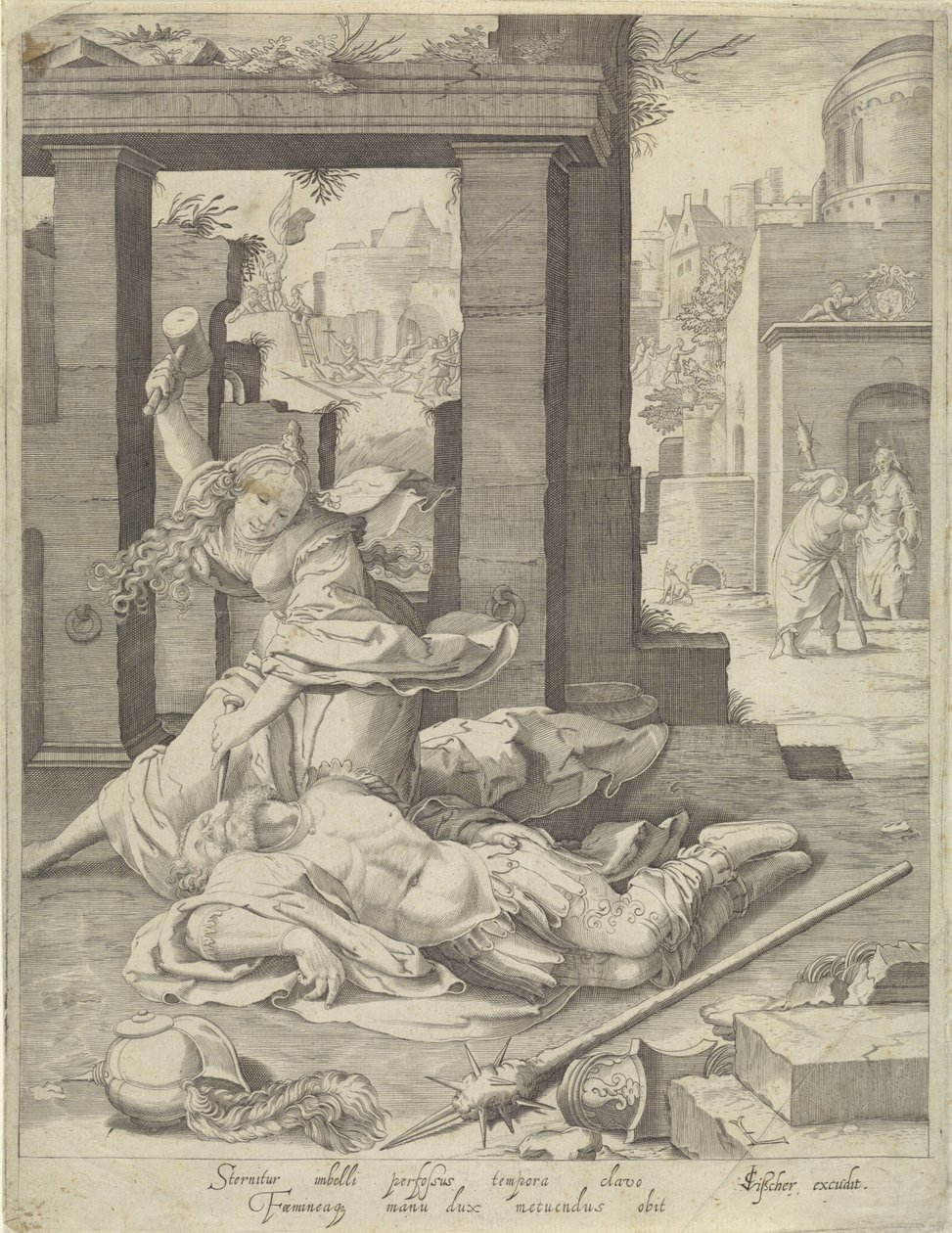 Jael and Sisera by Anonymous