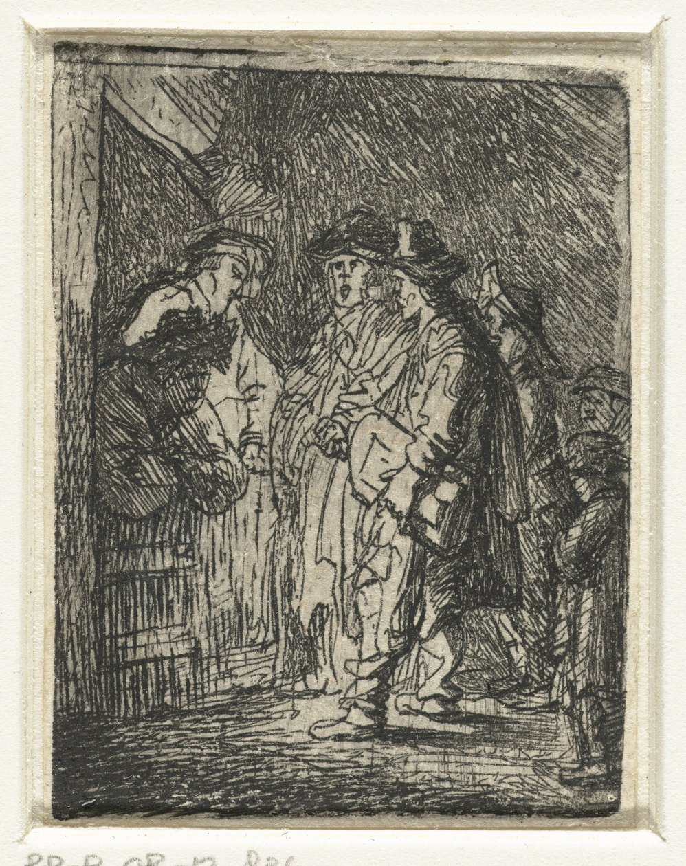 Lute Player and a Singer by Anonymous