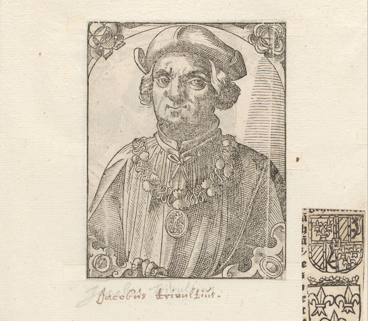 Portrait of Gian Giacomo Trivulzio by Anonymous