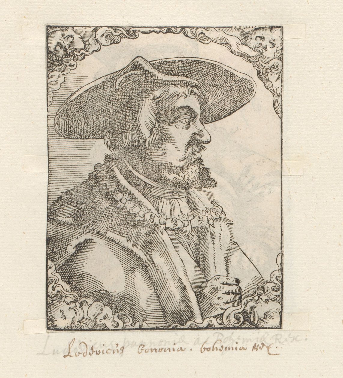 Portrait of Louis II of Hungary by Anonymous