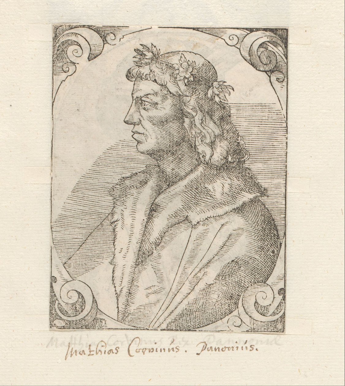 Portrait of Matthias Corvinus by Anonymous