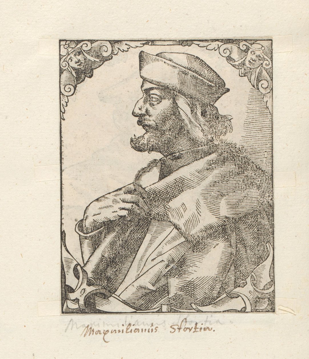 Portrait of Maximilian Sforza by Anonymous