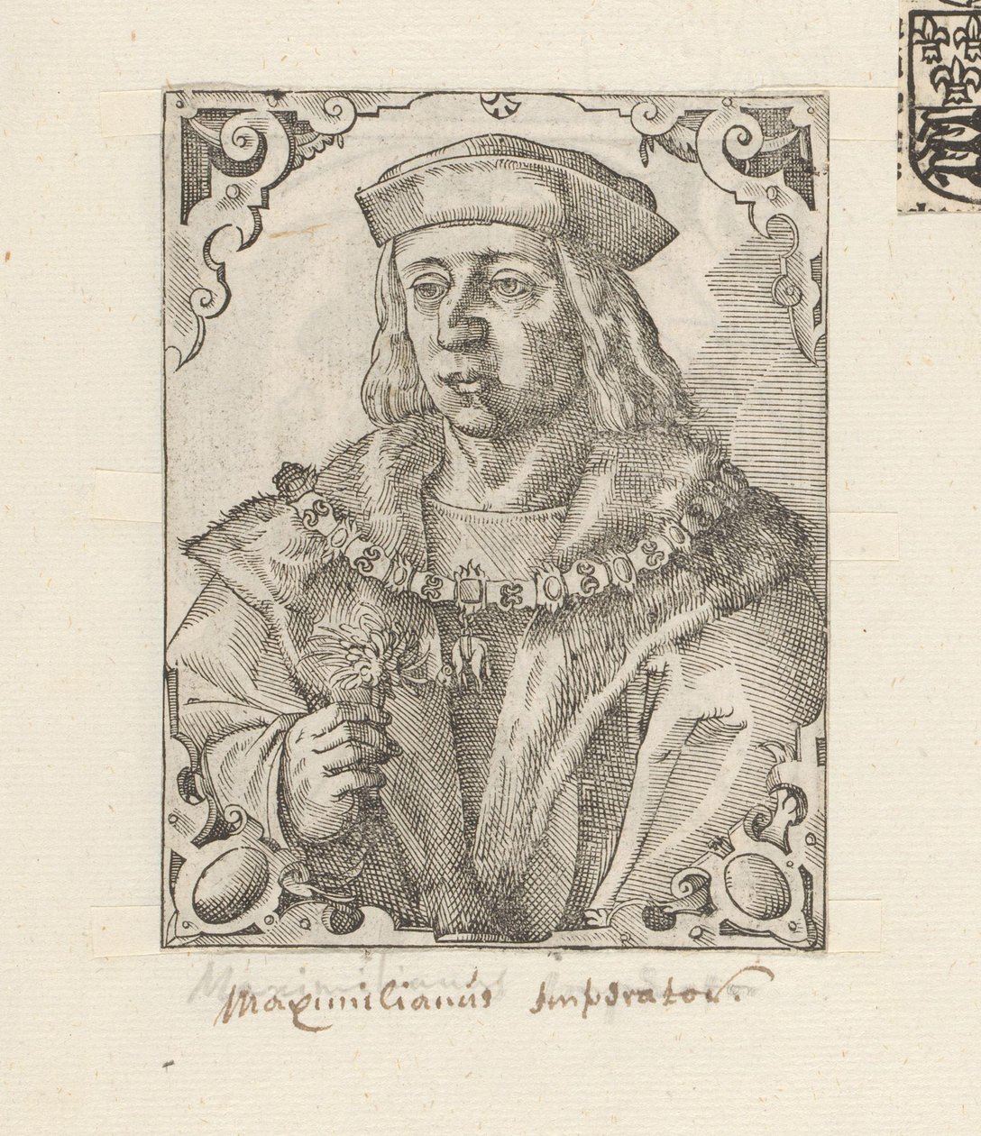 Portrait of Emperor Maximilian I of Habsburg by Anonymous