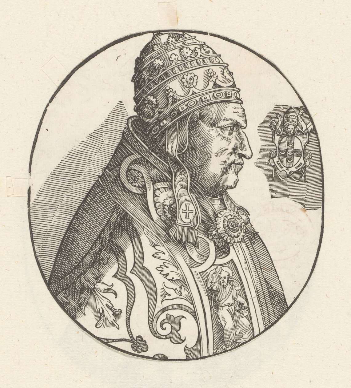 Portrait of Pope Pius II by Anonymous