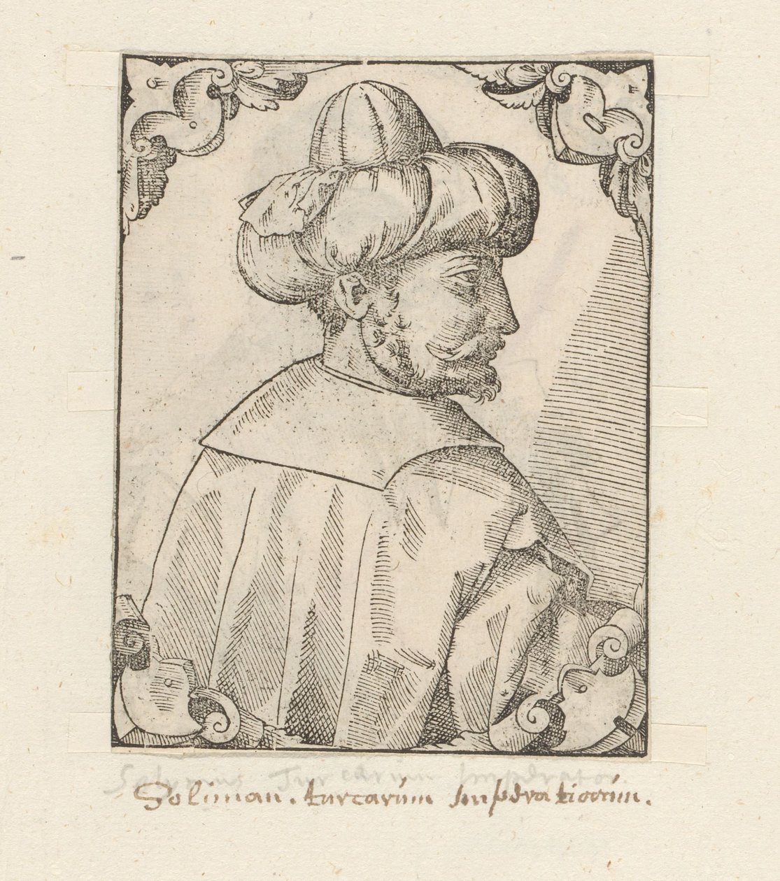 Portrait of Sultan Selim I by Anonymous