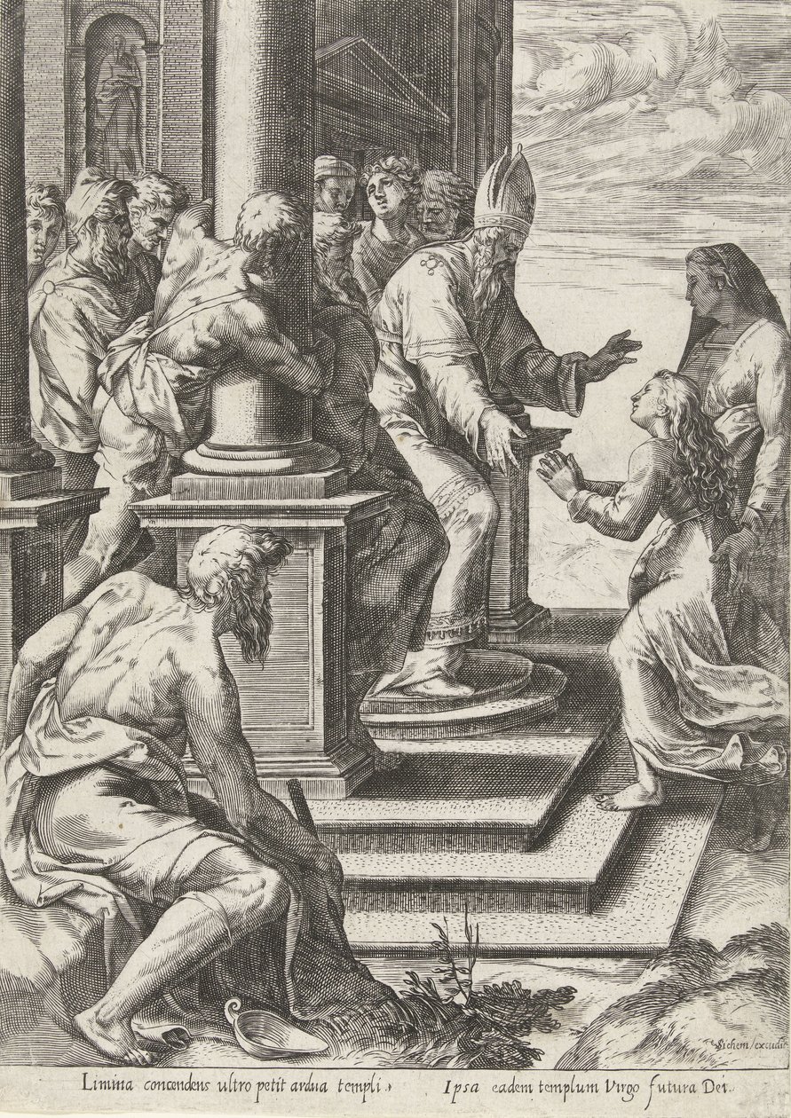 Presentation of Mary in the Temple by Anonymous