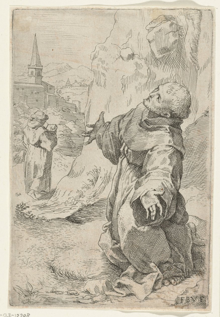 Stigmatization of Saint Francis by Anonymous