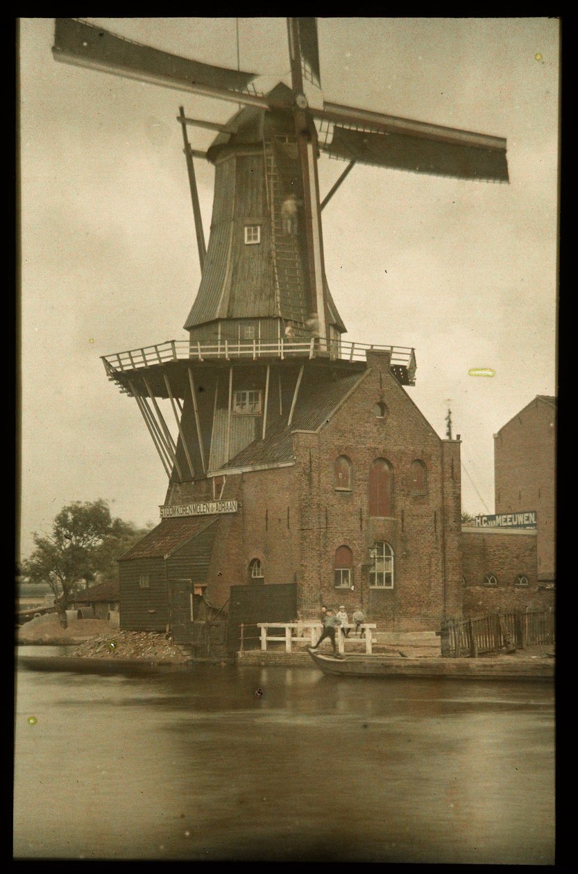 Steam Corn Mill De Adriaan on the Spaarne, Haarlem by Anonymous
