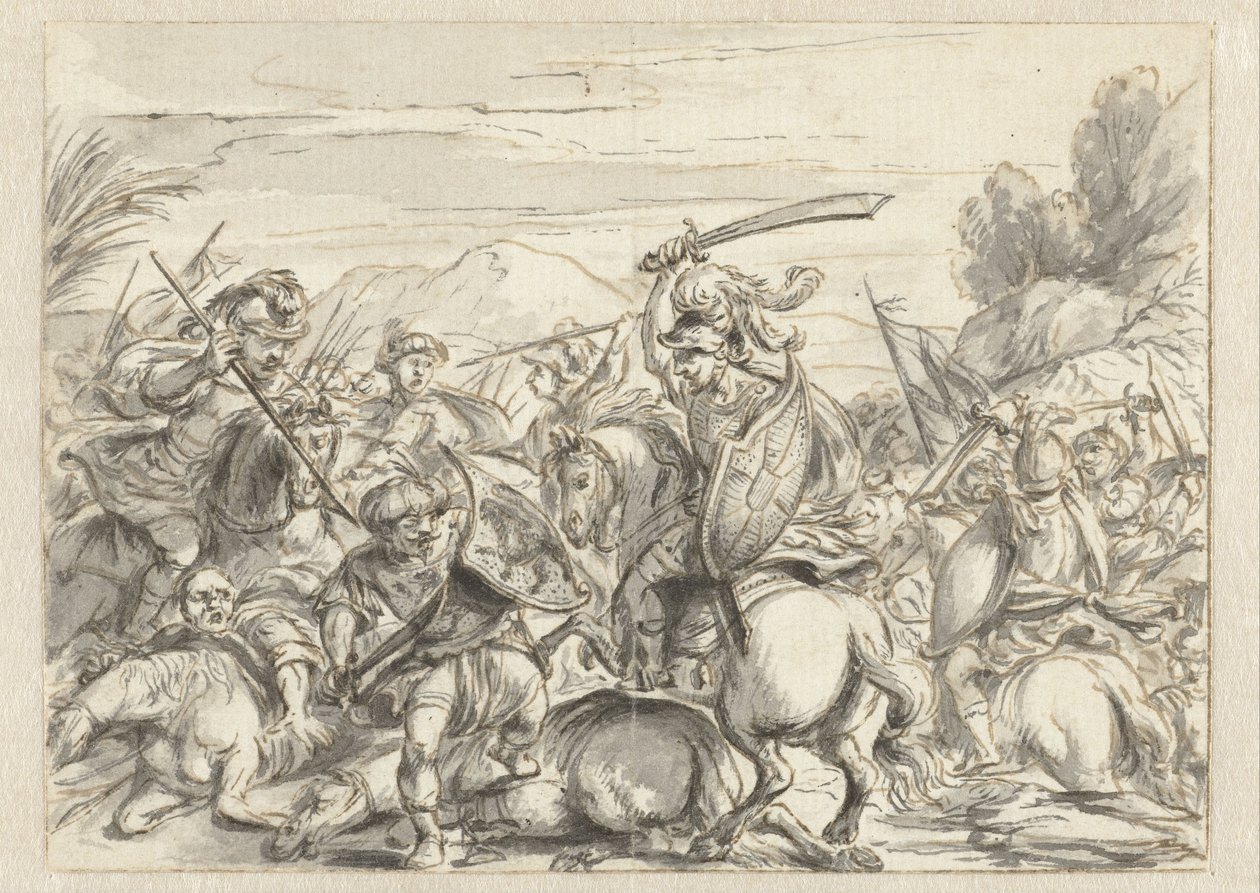 Battle Against the Turks by Anonymous