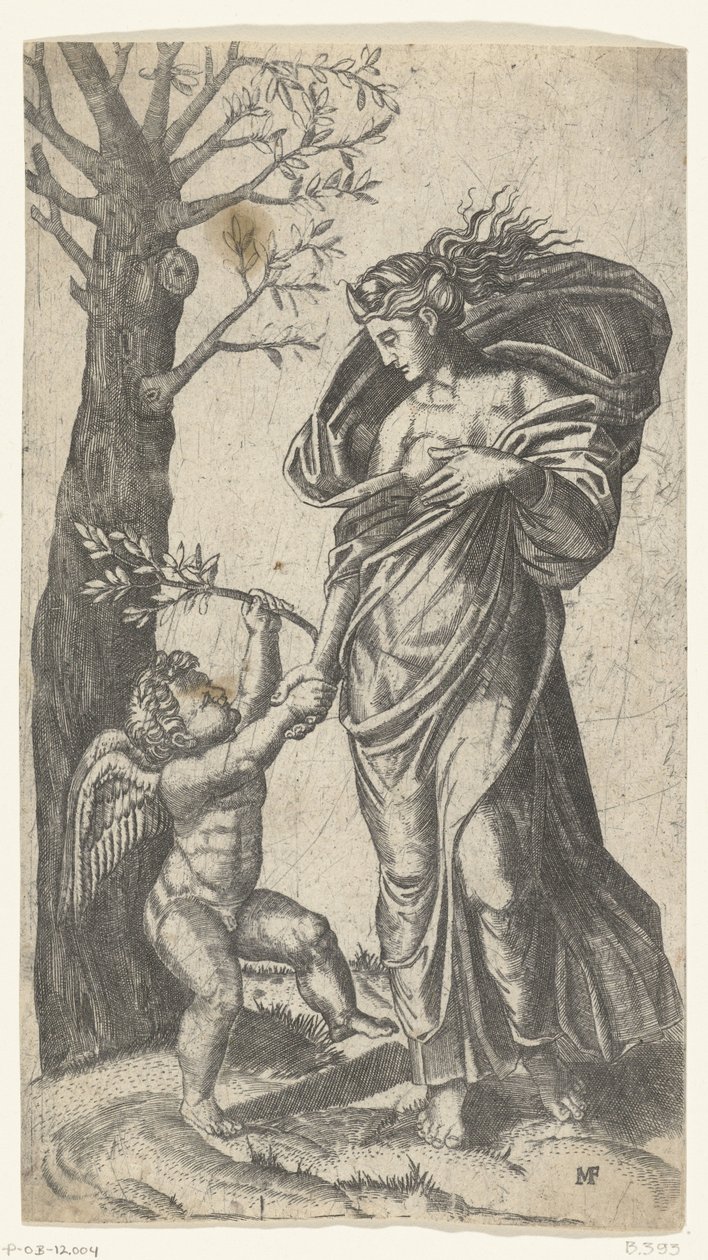 Reconciliation of Minerva and Cupid by Anonymous